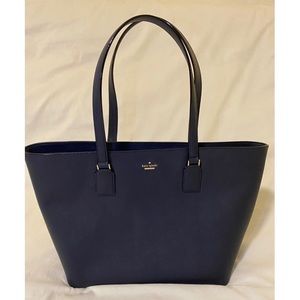 Kate Spade navy tote bag
